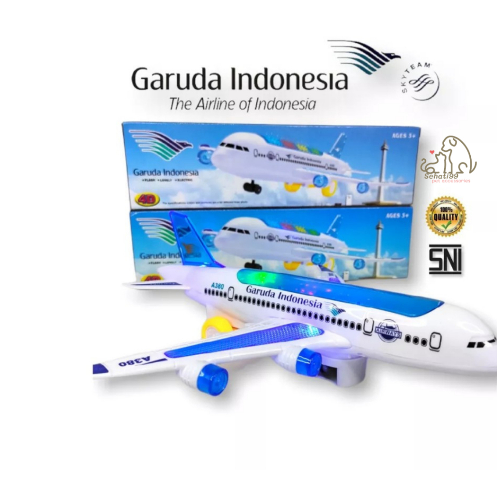 Mainan Miniatur Pesawat Garuda Indonesia