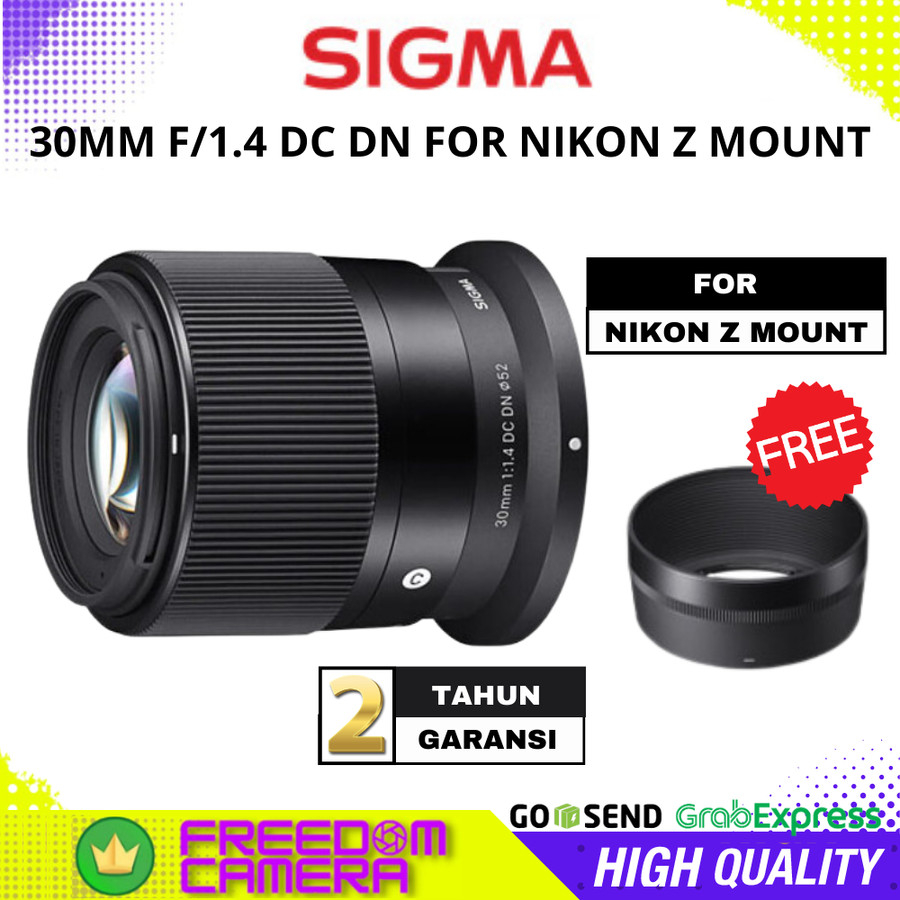 Sigma 30mm f/1.4 DC DN Contemporary for Nikon Z Mount Sigma 30mm f1.4