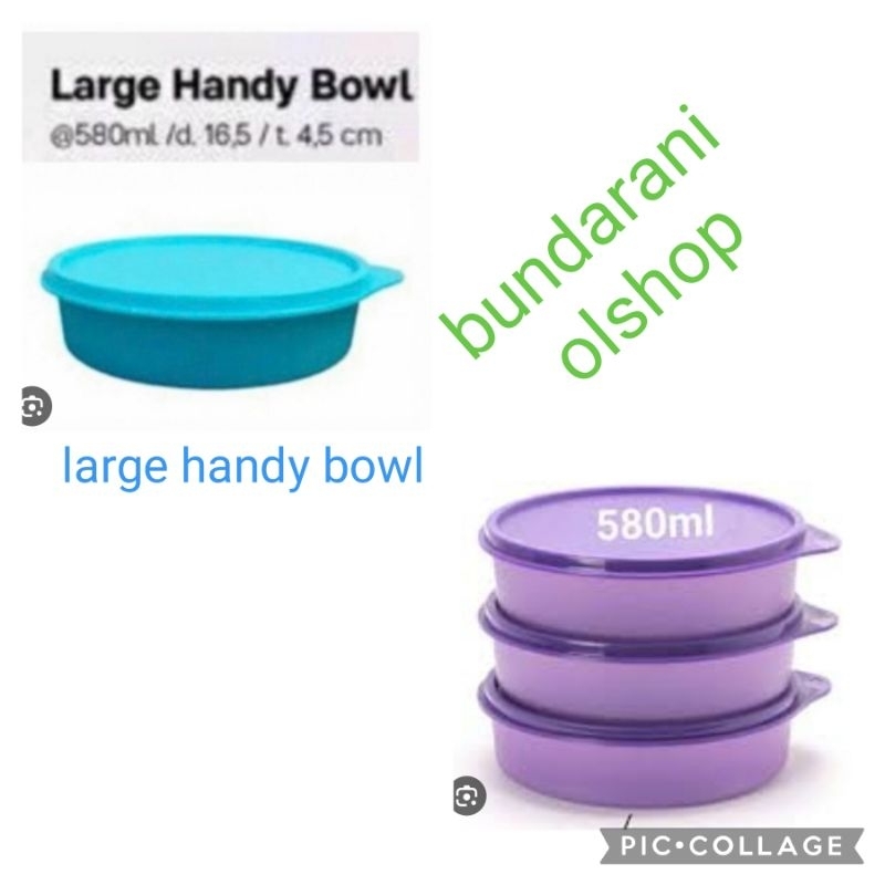 large handy bowl eceran biru dan ungu