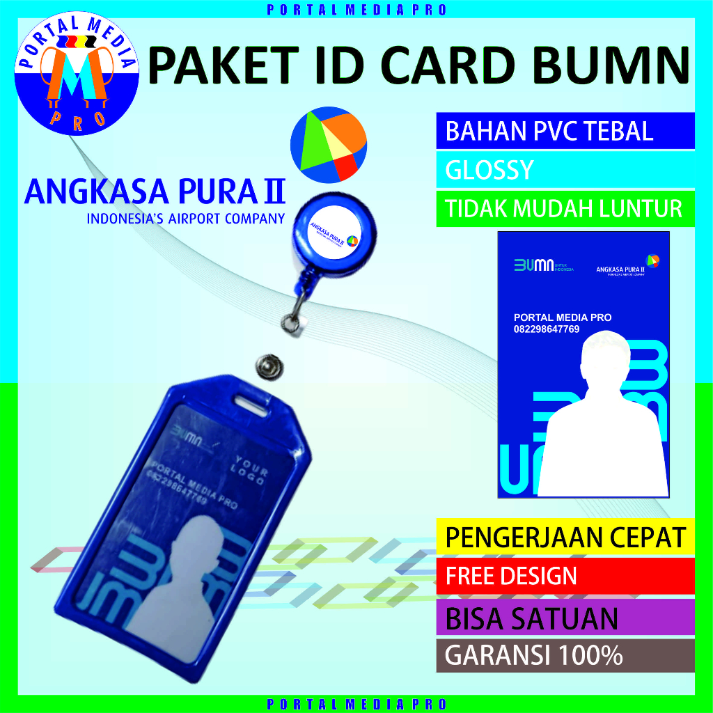 

id card paket holder yoyo angkasa pura 2