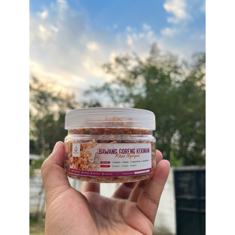 

BAWANG GORENG KEKINIAN KHAS NGANJUK (Toples 88gr)