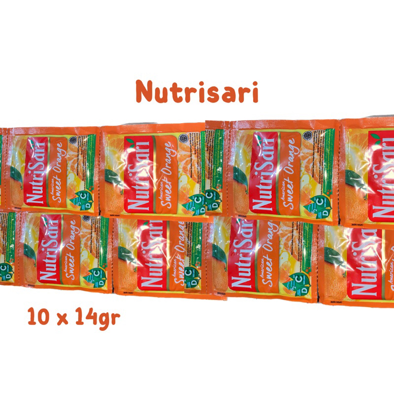 

NUTRISARI RENCENG 10 X 14GR