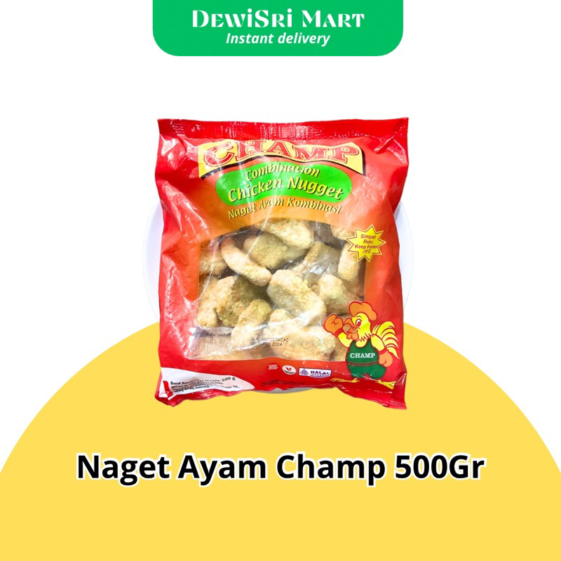 

Naget / Nugget Ayam Champ 500Gr