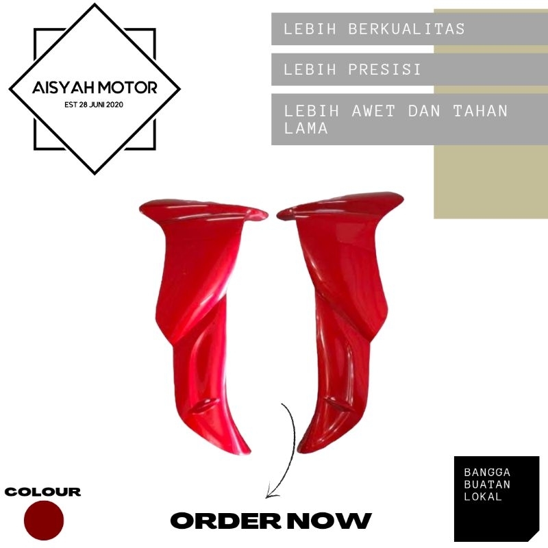 Sayap Luar Yamaha Jupiter Z Burhan Warna Merah