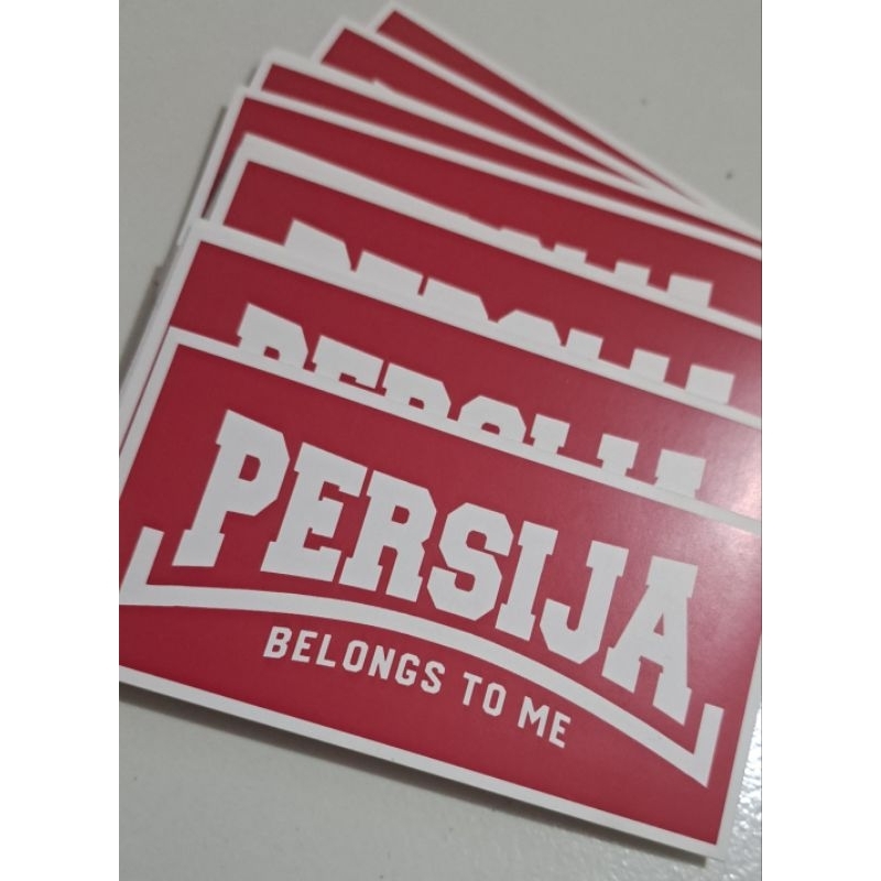 

STIKER PERSIJA BELONGS TO ME ANTI AIR A3 -+ 20 STIKER