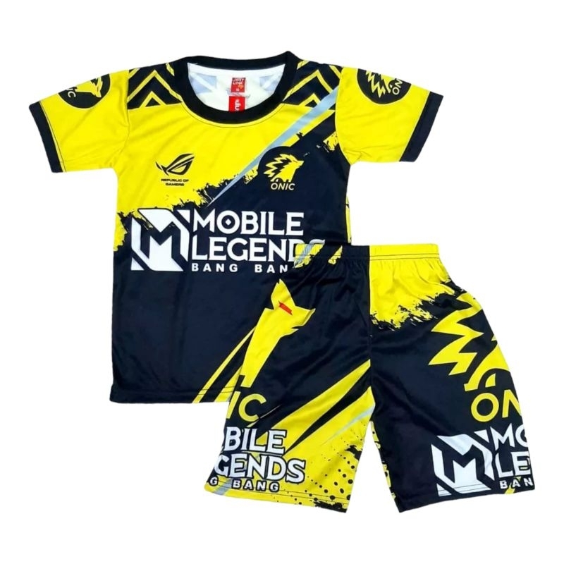 BAJU SETELAN PRINTING ANAK ONIC