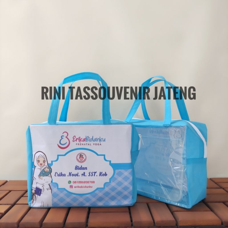 

Tas bidan resleting mika Tas Bidan resleting P25 L10 T20