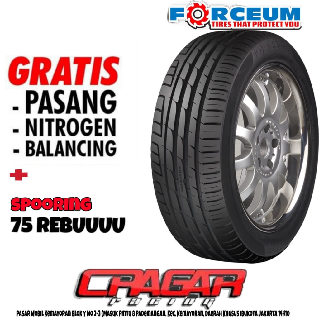 FORCEUM OCTA JUAL BAN MOBIL RING 17 195 45 R17