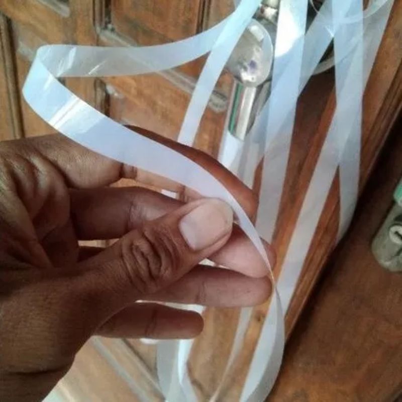 

SUARA LEBIH KENCANG !! Pita Mika Sendaren sawangan gapangan tipis 0.50 1,8 mm bening