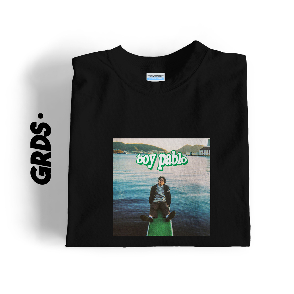 T-SHIRT BOY PABLO / KAOS BOY PABLO FREE STICKER