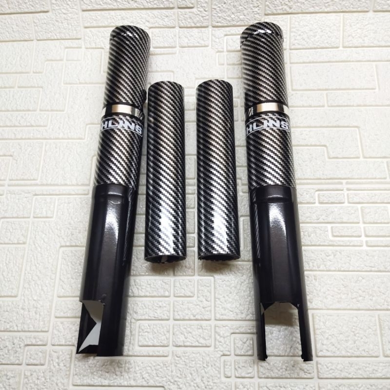 Promo karbon cover shock depan variasi Yamaha Vixion old