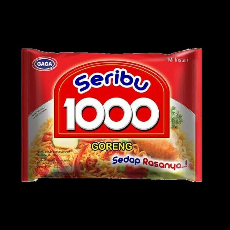 

MIE GORENG GAGA 1000 KARTONAN