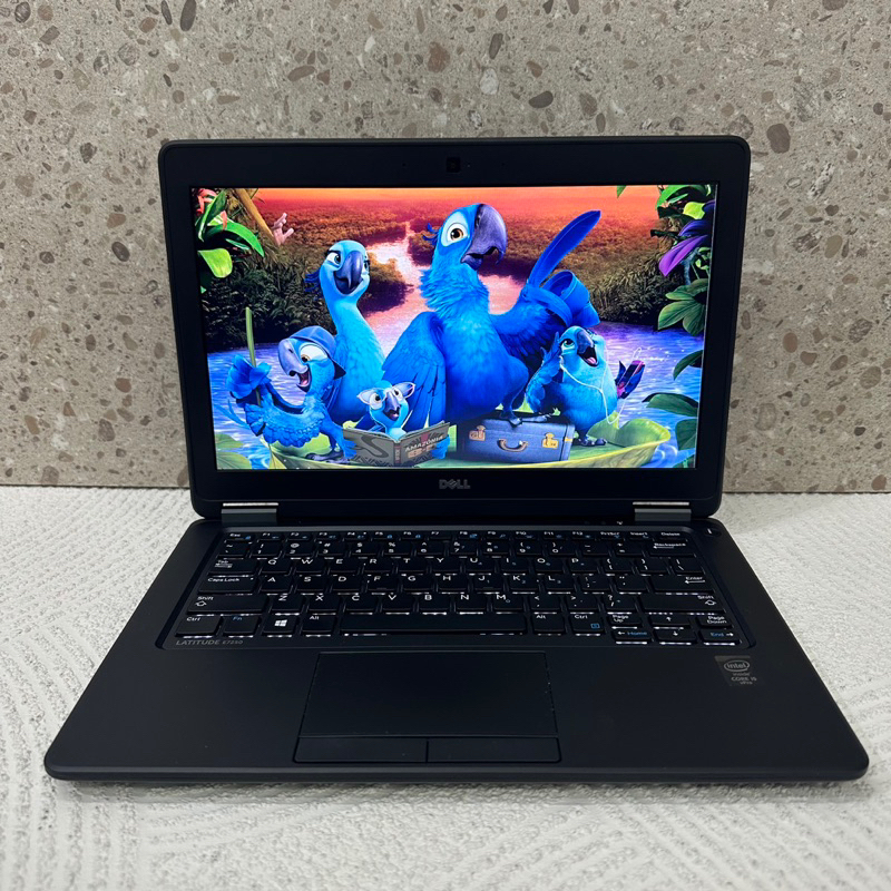 Laptop Dell Latitude E 7250 Core i7/i5 Gen 5 Ram 16GB SSD 512GB - Second Murah Bergaransi | SLIM
