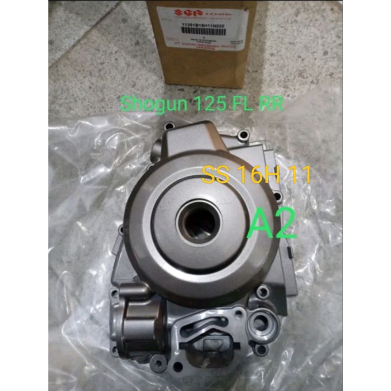 cover crankcase blok bak magnet maknit sogun shogun 125 new nr FL rr grey gray ori 11351 16h 11