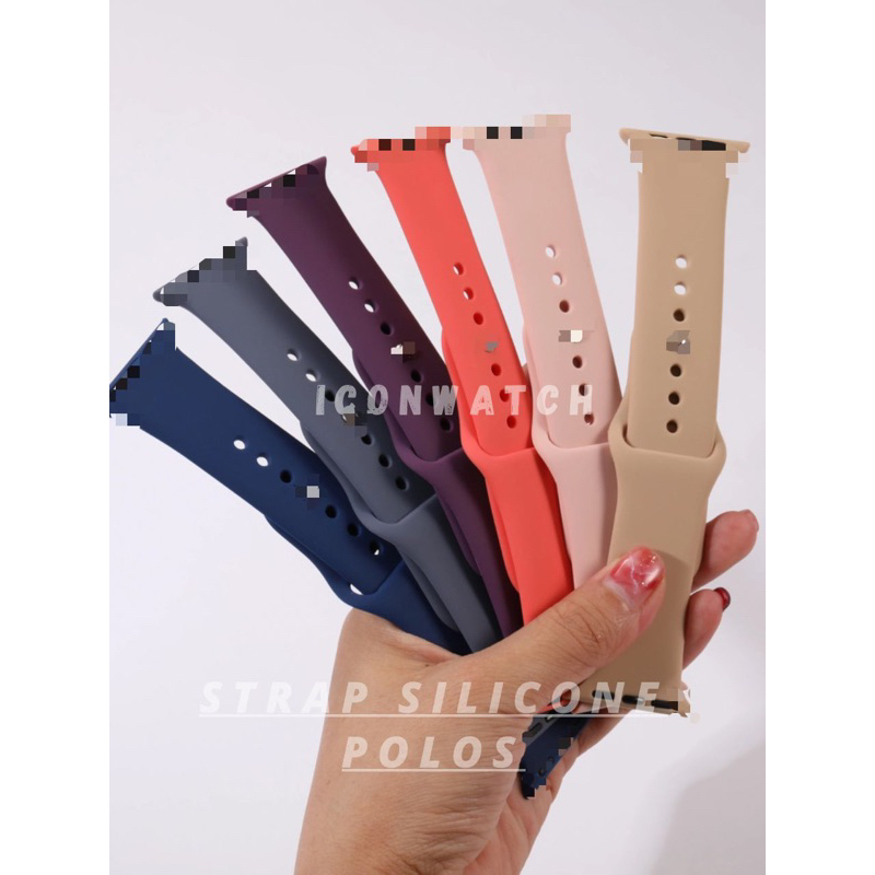 Premium Strap Iwatch Strap Smart Watch Iwatch T500 T55 X7 T500+Plus T55+Pro 42/44mm Rubber Strap for