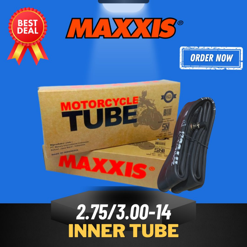 [READY COD] BAN DALAM MAXXIS / BAN DALAM MOTOR MATIC / BAN DALAM RING 14 ( 2.75/3.00-14 ) BAN MAXXIS