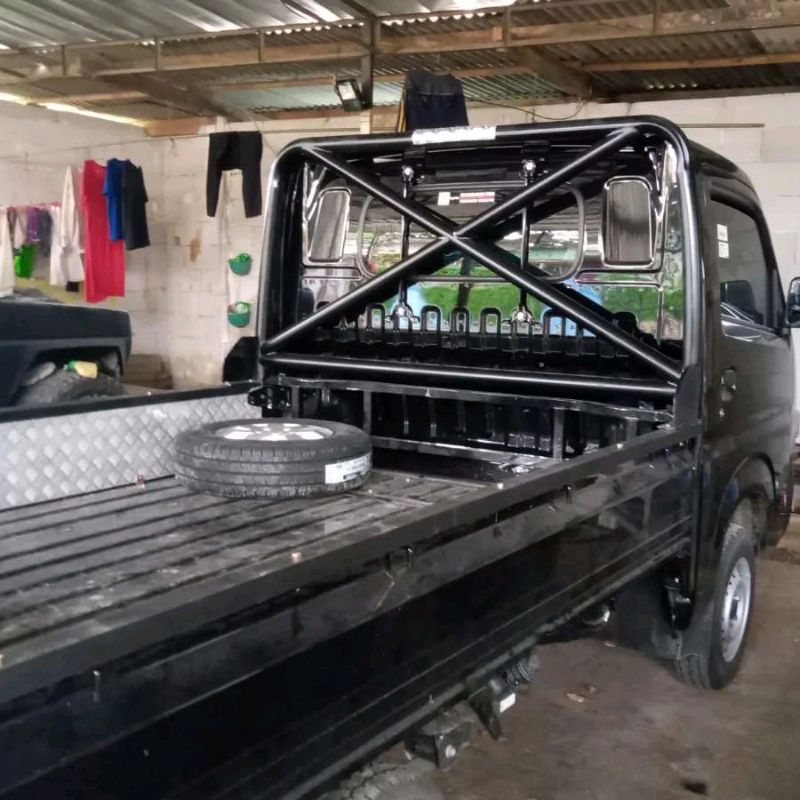 Rolbar Portal Gawangan New Carry Palang X Bahan Tebal PNP Presisi