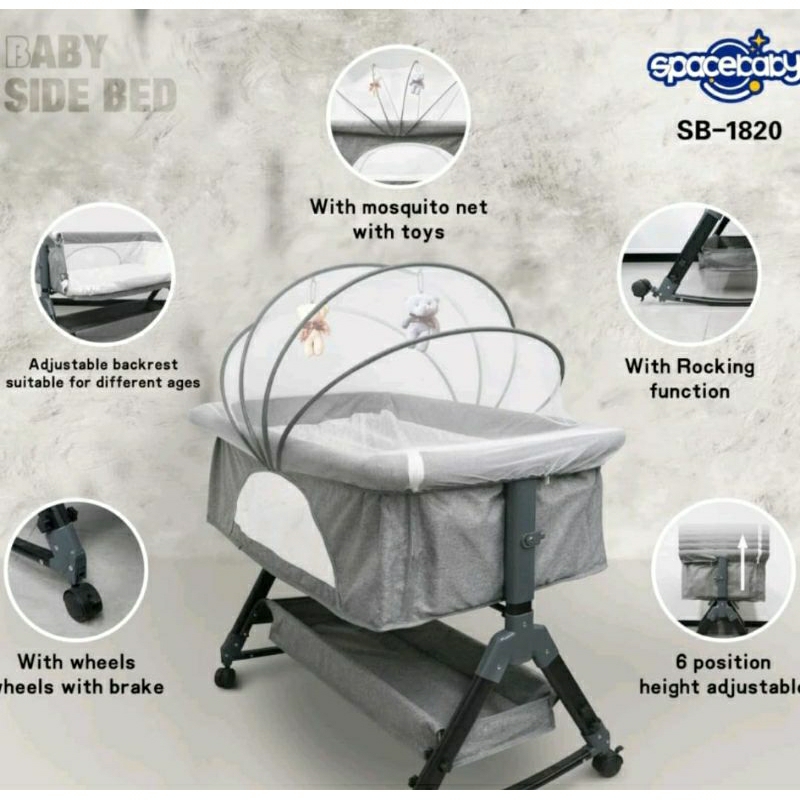 Space Baby SB1820 box baby side