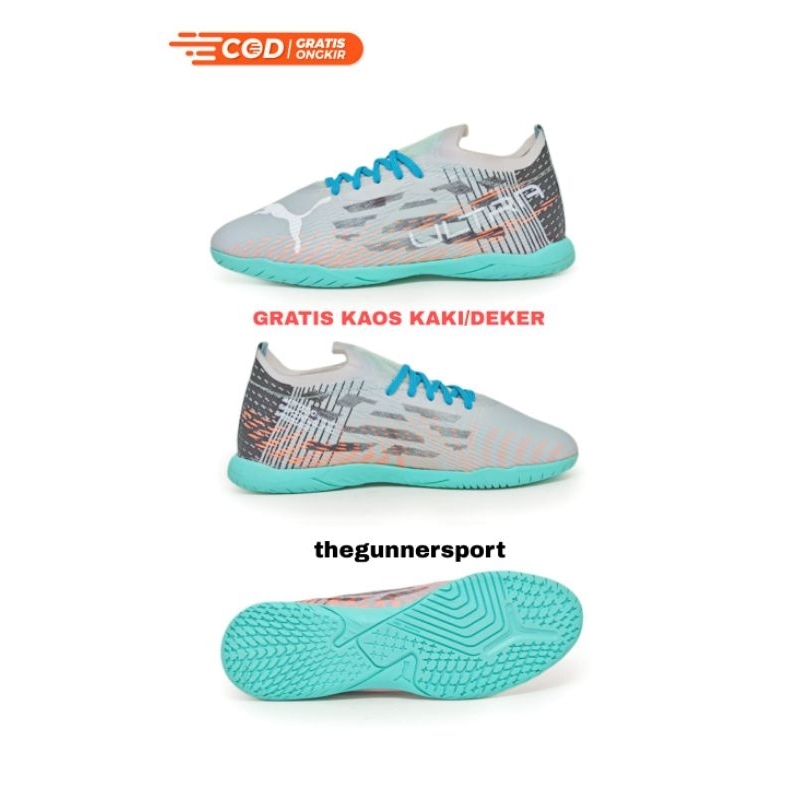 Sepatu Futsal Dewasa Gratis Kaos Kaki/Deker