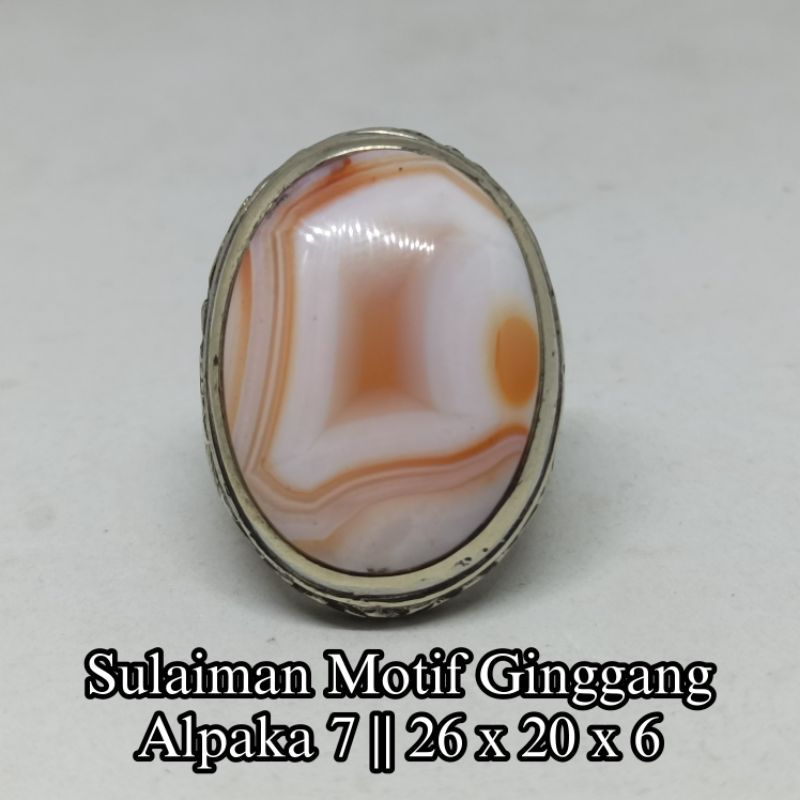 Akik Sulaiman Ginggang.