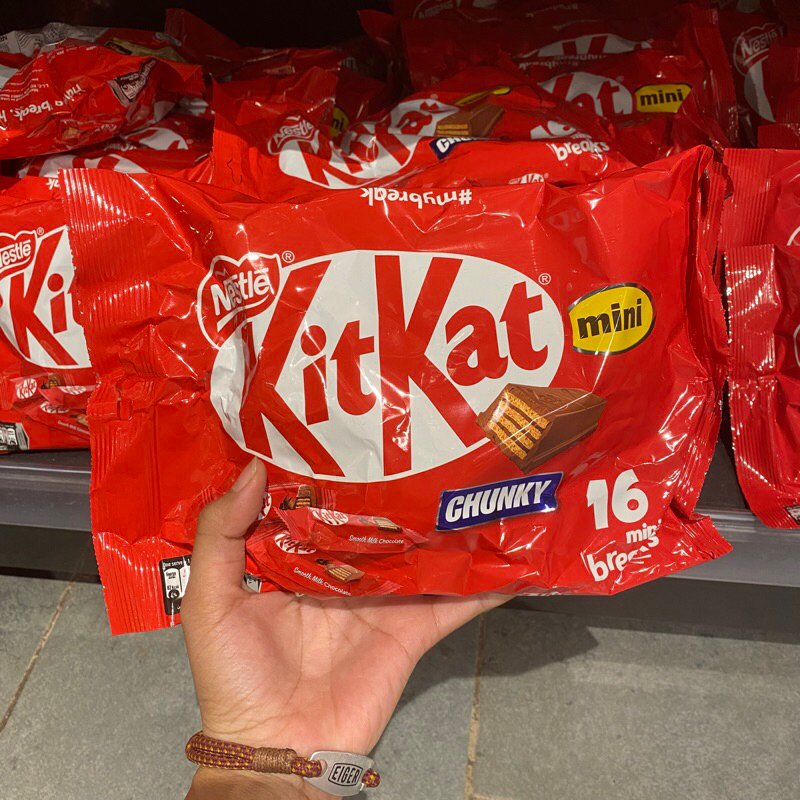 

KITKAT MINI CHOCOLATE 16 BREAKS | SUPER UNTUNG BESAR