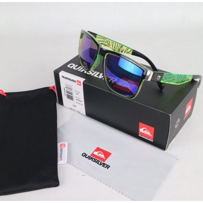 Kacamata Quiksilver |  lensa uv | kacamata pria | fullset