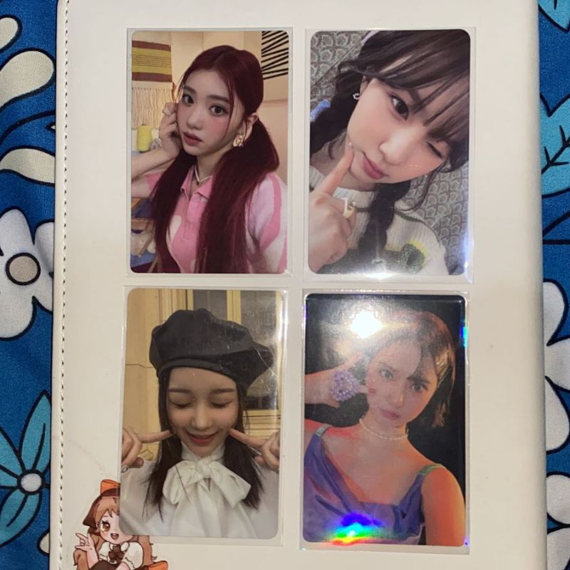 Photocard Viviz & Kep1er (Eunha, Hikaru, Chaehyun, Xiaoting)