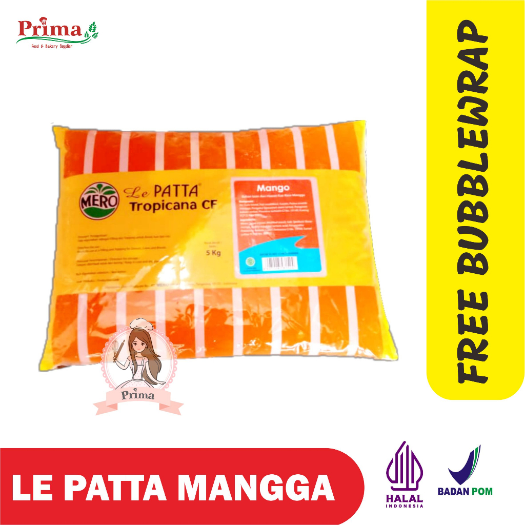 

Selai mangga - Le patta trop mangga (kemasan repack)