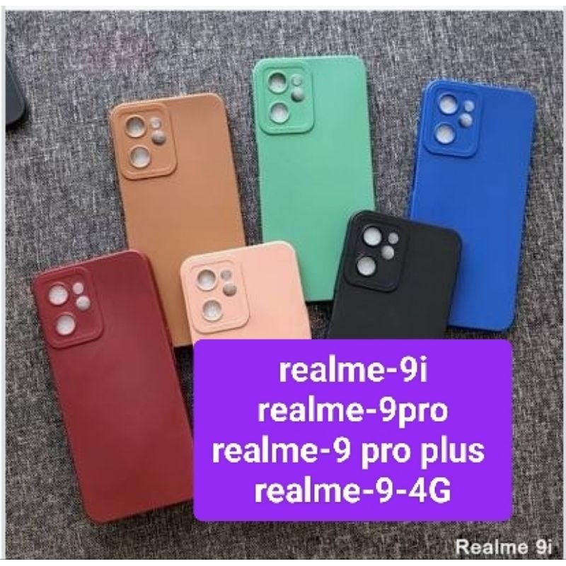Silikon Softcase Realme 9i/realme 9pro/realme 9pro plus/realme 9+4G Macaron Pro Camera