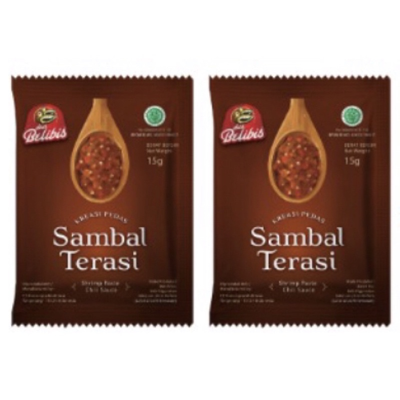 

SAMBAL TERASI BELIBIS SACHET 15 GRAM X 10 PCS - SAMBEL HOMEMADE