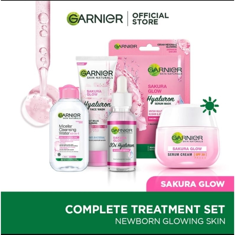 1 set garnier sakura