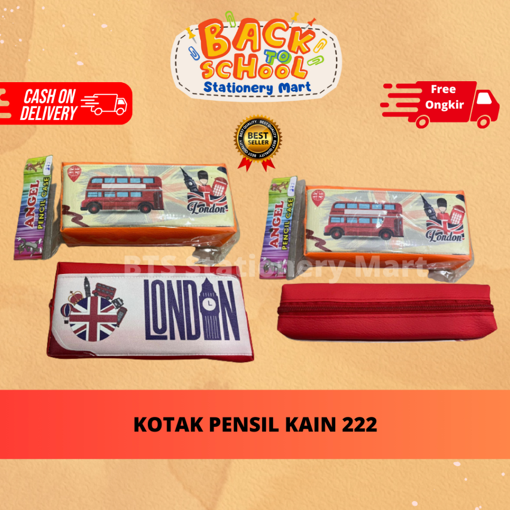 

(BTS) KOTAK PENSIL KAIN 222