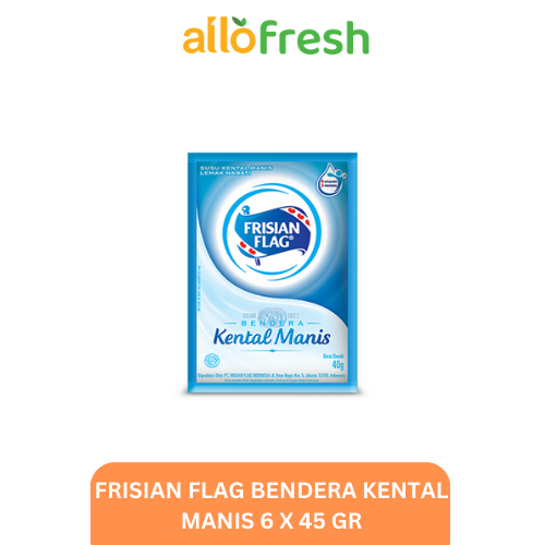 

Frisian Flag Bendera Kental Manis 6 x 45 gr