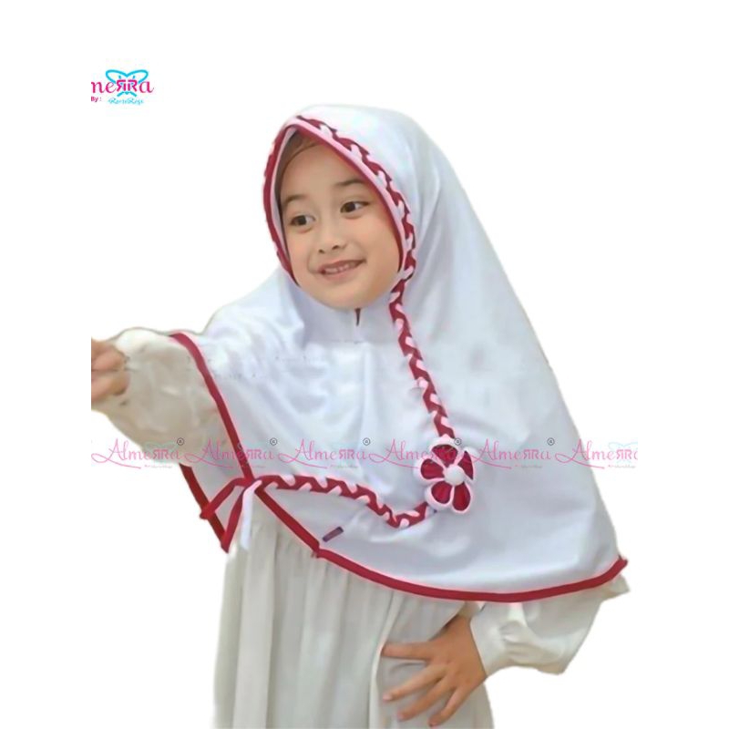Hijab instan Bergo Anak Sekolah SD/Kerudung sekolah sd