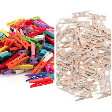 

Jepitan KAYU POLOS 2.5cm Foto / Mini Wooden Clip 2,5cm