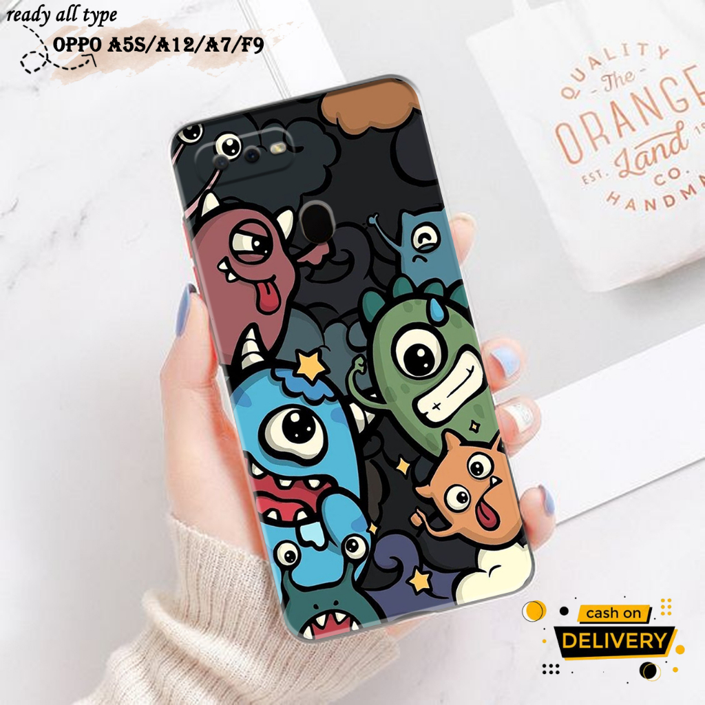 Case Hp Oppo A5S - Oppo A12 - Oppo A7 - Oppo A11K - justyce.id - Casing Motif - Hardcase Softcase - 