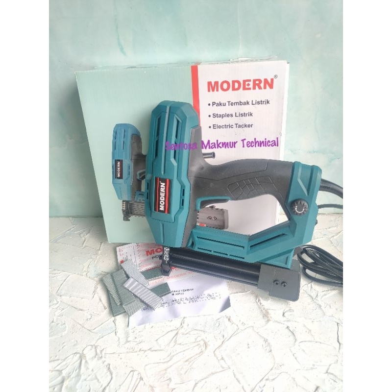 

MODERN M-30F/U Staples Gun Paku Tembak Nailer Stapler Listrik Electric