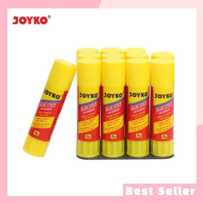 

Glue Stick Joyko Lem Batangan Lem Kertas 1 Box Isi 12 Pcs