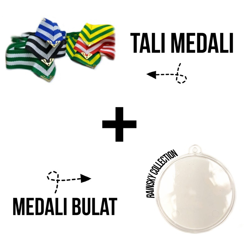 Tali medali +medali insert paper