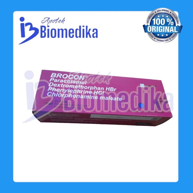 BROCON TABLET PERBOK ISI 10 STRIP