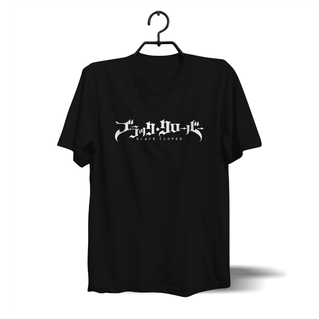 ctrl.id - BAJU KAOS PRIA / KAOS PREMIUM DTF DTG BLACK CLOVER