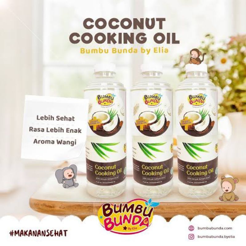 

Bumbu Bunda Coconut Cooking Oil 500ml
