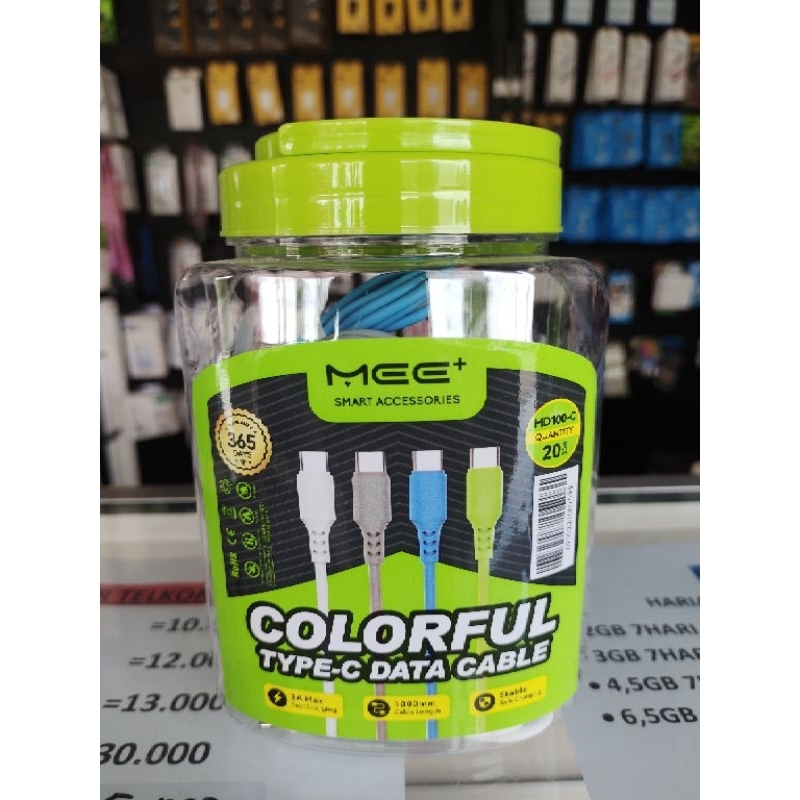 KABEL DATA USB TYPE C (1 TOPLES)