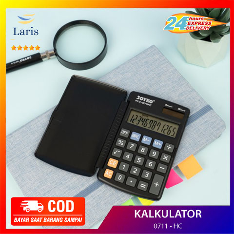 

Kalkulator 12 Digit JOYKO Pocket CC-37 / 0711-HC / CC-23 / CC-32 / CC-15A / CC25 / DTC-1313CH