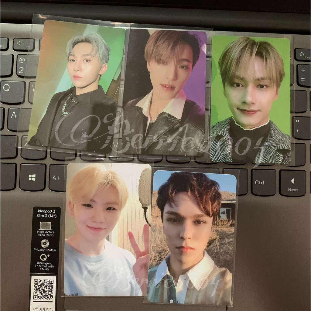 Photocard Carver attaca henggarae semicolon POB ainochikara SEVENTEEN seungkwan dino the8 dk woozi j