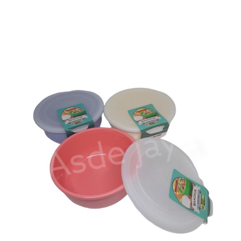 Mangkuk + tutup/Mangkuk Hoyaplast/Mangkuk Plastik BPA Free