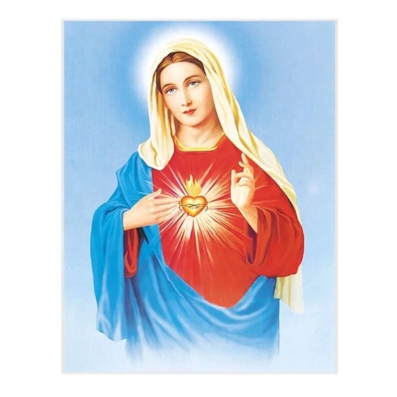 Kristik Paket Kristik Modern Import Motif Kristiani Bunda Maria