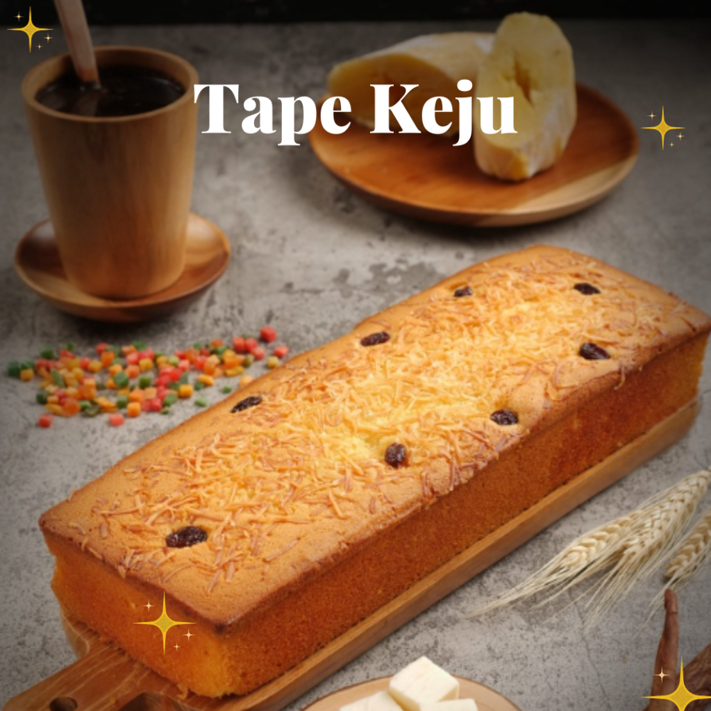 

Kue Bolu Tape Panggang Spesial Susu Keju Kismis Cheese Cake Tape (Uk 27 x 10)