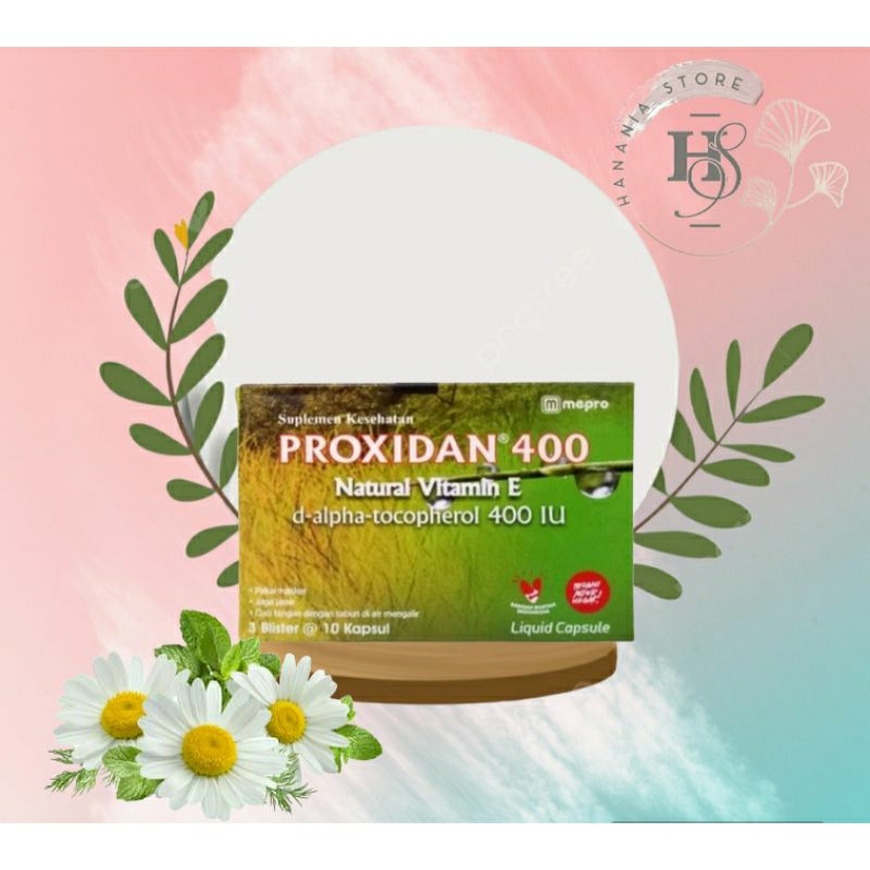 Proxidan 400 Vitamin E 400IU Vitamin Kulit