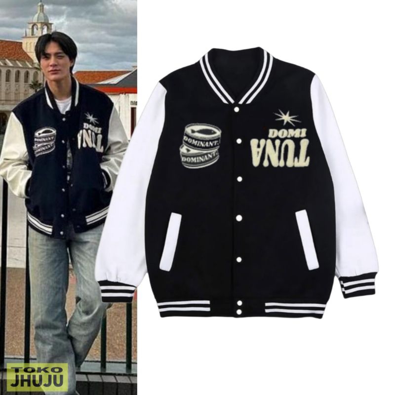 Jaket Varsity Baseball Jeno Nct Domituna